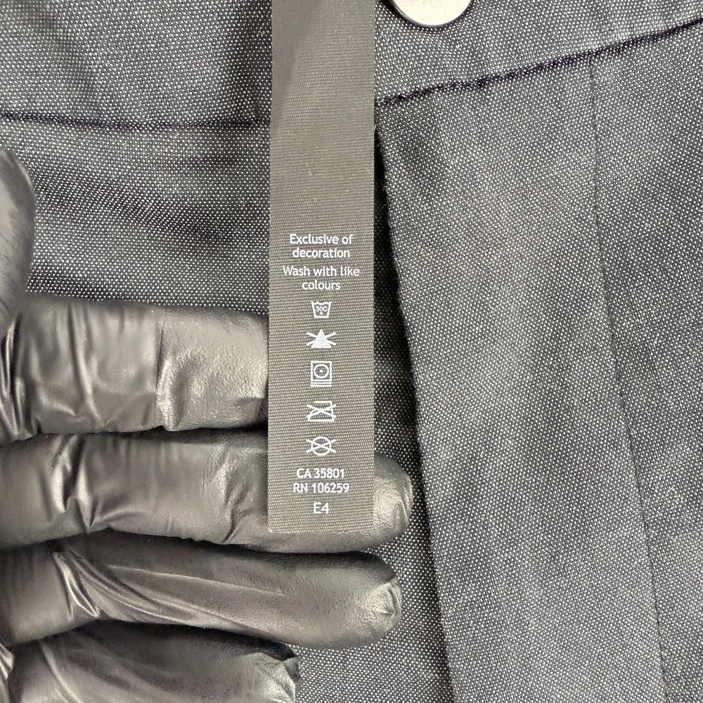 Lululemon ABC Classic Fit Pant Mens Size 34 Gray Casual Straight Leg Career Work